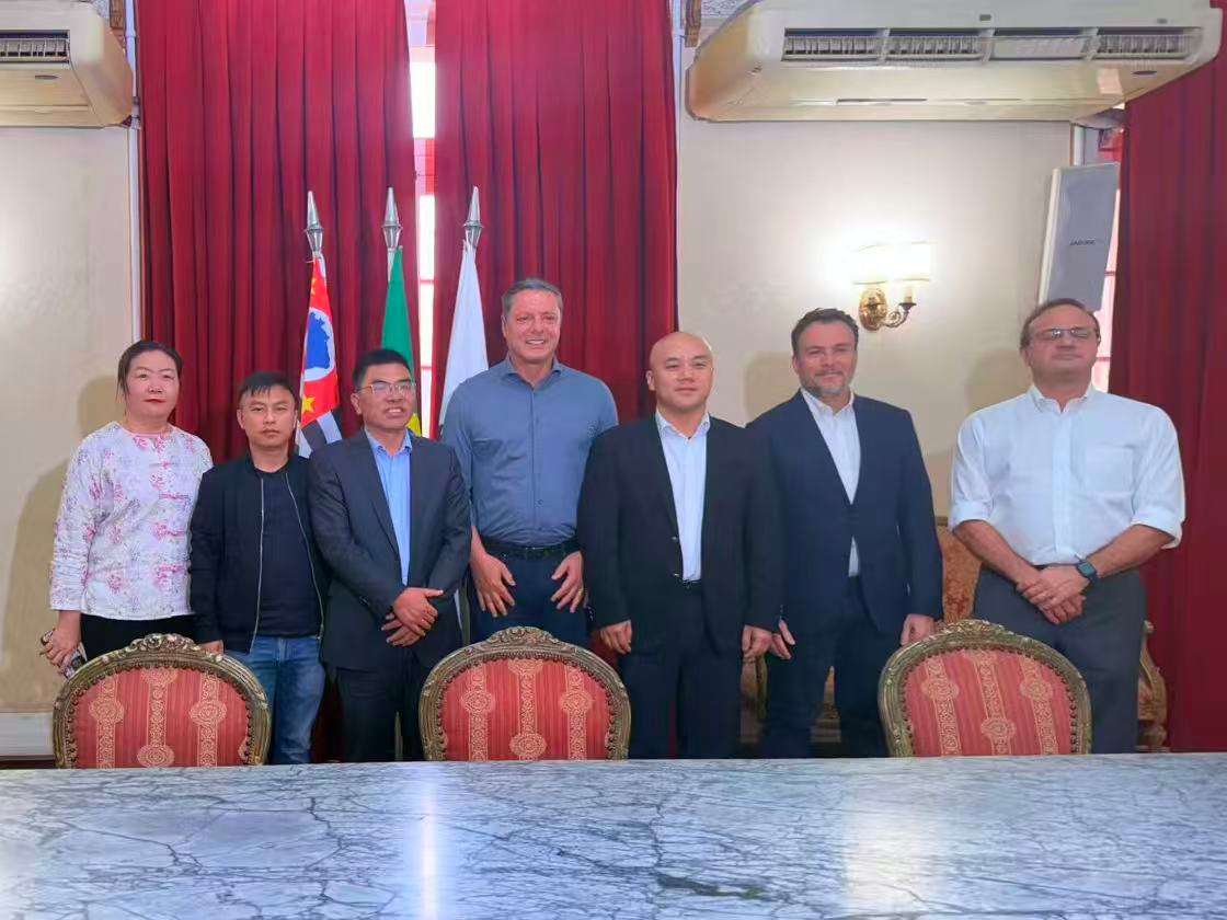 巴西湖南同乡总会（暨总商会）代表团访问桑托斯市政府 推动岳阳-桑托斯建立友城关系